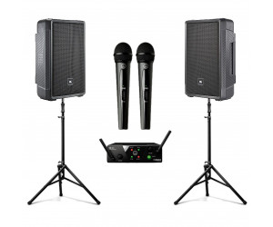 Акустична система для заходів JBL IRX112BT з мікрофонами
