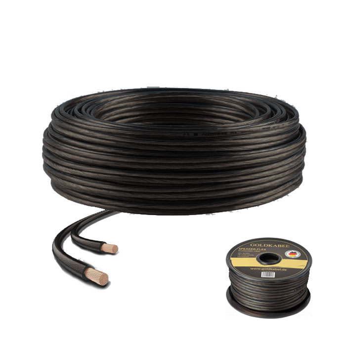 Акустичний кабель GOLDKABEL SPEAKER-FLEX 2х1.5 чорний
