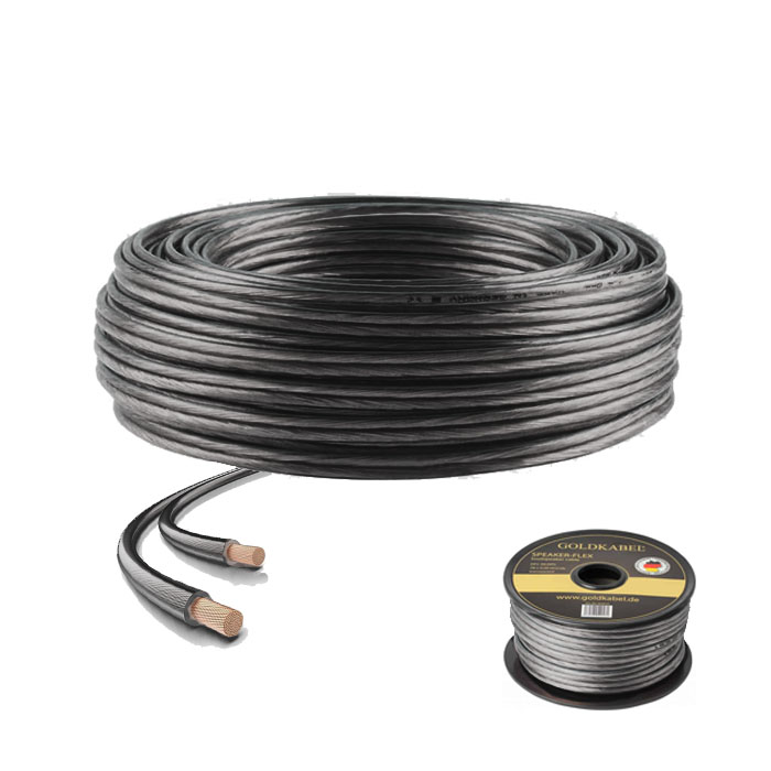 Акустичний кабель GOLDKABEL HI-FLEX 2х2.5 антрацит