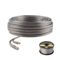 Акустический кабель GOLDKABEL SILVER-FLEX 2х4 прозрачный