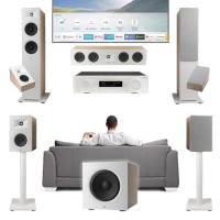 Домашній кінотеатр 7.1 JBL Stage 280 Atmos білий