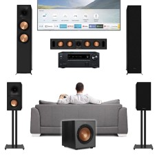 Домашний кинотеатр 5.1 Klipsch Reference 605FA Atmos черный