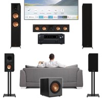 Домашній кінотеатр 5.1 Klipsch Reference RP-8000F чорний