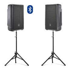 Активная акустическая система JBL IRX112BT | 2 колонки на стойках