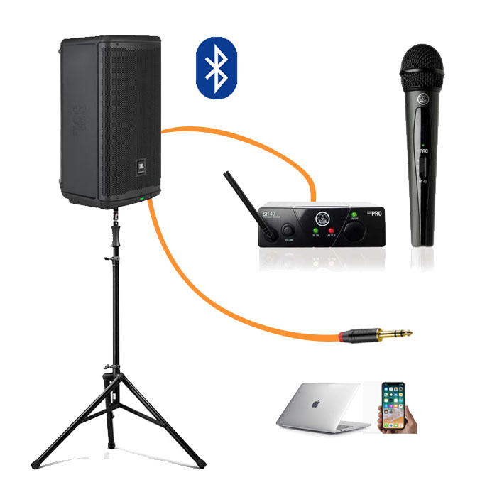 Активная акустическая система JBL EON710 с микрофоном