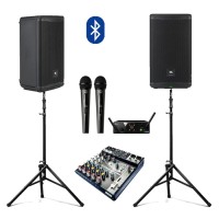 Активна акустична система JBL EON710 |  2 колонки з мікрофонами