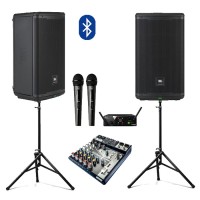 Активна акустична система JBL EON715 | 2 колонки з мікрофонами
