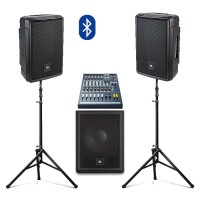 Активная акустическая система JBL IRX108BT | 2 колонки с сабвуфером