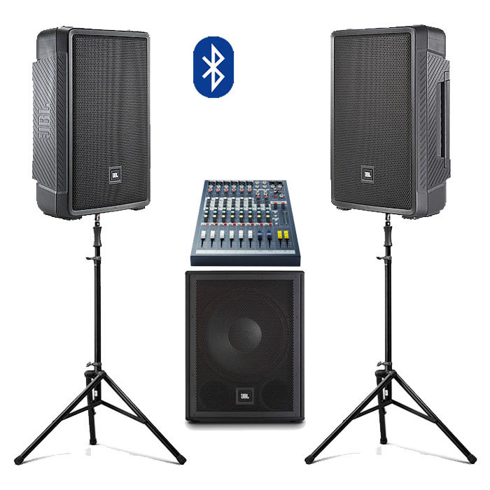 Активная акустическая система JBL IRX112BT | 2 колонки с сабвуфером
