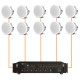 Акустика для магазина 10 потолочных динамика JBL Control 24CT Micro белый | 6 зонн
