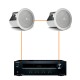 Акустика для магазина 2 потолочных динамика JBL Control 26-Onkyo белый