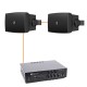 Акустика для ресторана 2 настенные колонки Audac WX302MK2 | черный