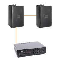 Акустика для офиса 2 настенные колонки BOSCH LB2-UC15 | черный