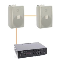 Акустика для офісу 2 настінні колонки BOSCH LB2-UC30 | білий