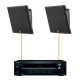 Акустика для офиса 2 настенные колонки JBL SLP12-Onkyo | черный