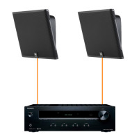 Акустическая система для помещения 2 настенные колонки JBL SLP14-Onkyo | черный