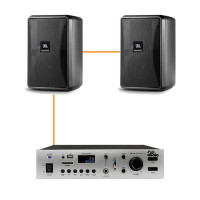 Акустична система для приміщення 2 настінні колонки JBL Control 23-1 | чорний