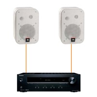 Акустика для магазина 2 настенные колонки JBL Control 1 Pro-Onkyo | белый