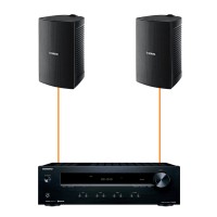 Акустика для офиса 2 настенные колонки Yamaha VS4-Onkyo | черный