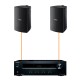 Акустика для офиса 2 настенные колонки Yamaha VS4-Onkyo | черный