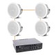 Акустика для офиса 4 потолочных динамика JBL Control 24CT Micro белый