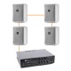 Акустика для ресторана 4 настенные колонки JBL Control 23-1 | белый
