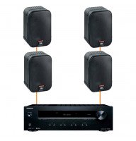 Акустическая система для помещения 4 настенные колонки JBL Control 1 Pro-Onkyo | черный