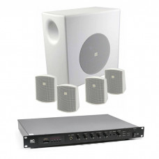 Акустична система для приміщення 4 настінних колонок JBL із сабвуфером | білий