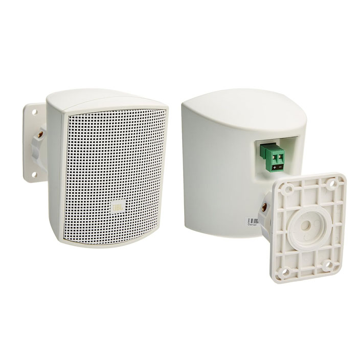 Акустична система для приміщення 4 настінних колонок JBL із сабвуфером | білий