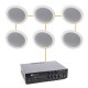 Акустика для офиса 6 потолочных динамика BOSCH LHM0606 белый