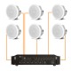 Акустика для магазина 6 потолочных динамика JBL Control 24CT Micro белый | 6 зонн