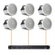 Акустика для магазина 6 потолочных динамика JBL Control 26 белый