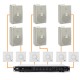 Акустика для офиса 6 настенных колонки BOSCH LB2-UC15 белый | регулятор