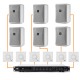 Акустика для магазина 6 настенных колонки JBL Control 23-1 белый | регулятор