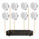 Акустика для офиса 8 потолочных динамика JBL Control 24CT Micro белый | 6 зонн
