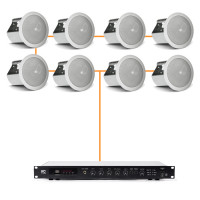 Акустична система для приміщення 8 стельових динаміка JBL Control 14C/T білий