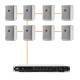 Акустика для офиса 8 настенных колонок JBL Control 23-1 | белый
