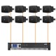 Акустика для офиса 8 настенных колонки Audac WX802-SMQ | черный