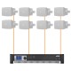 Акустика для магазина 8 настенных колонки Audac WX802-SMQ | белый