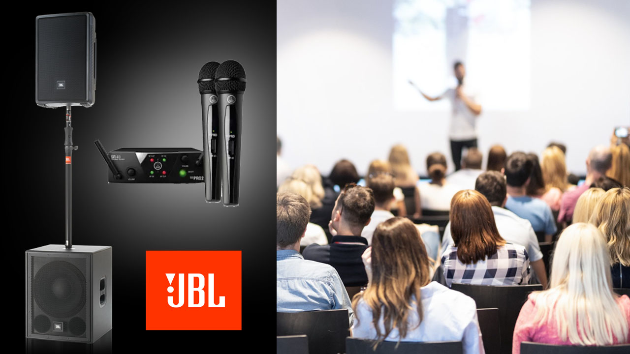 Музыкальные системы JBL для мероприятий