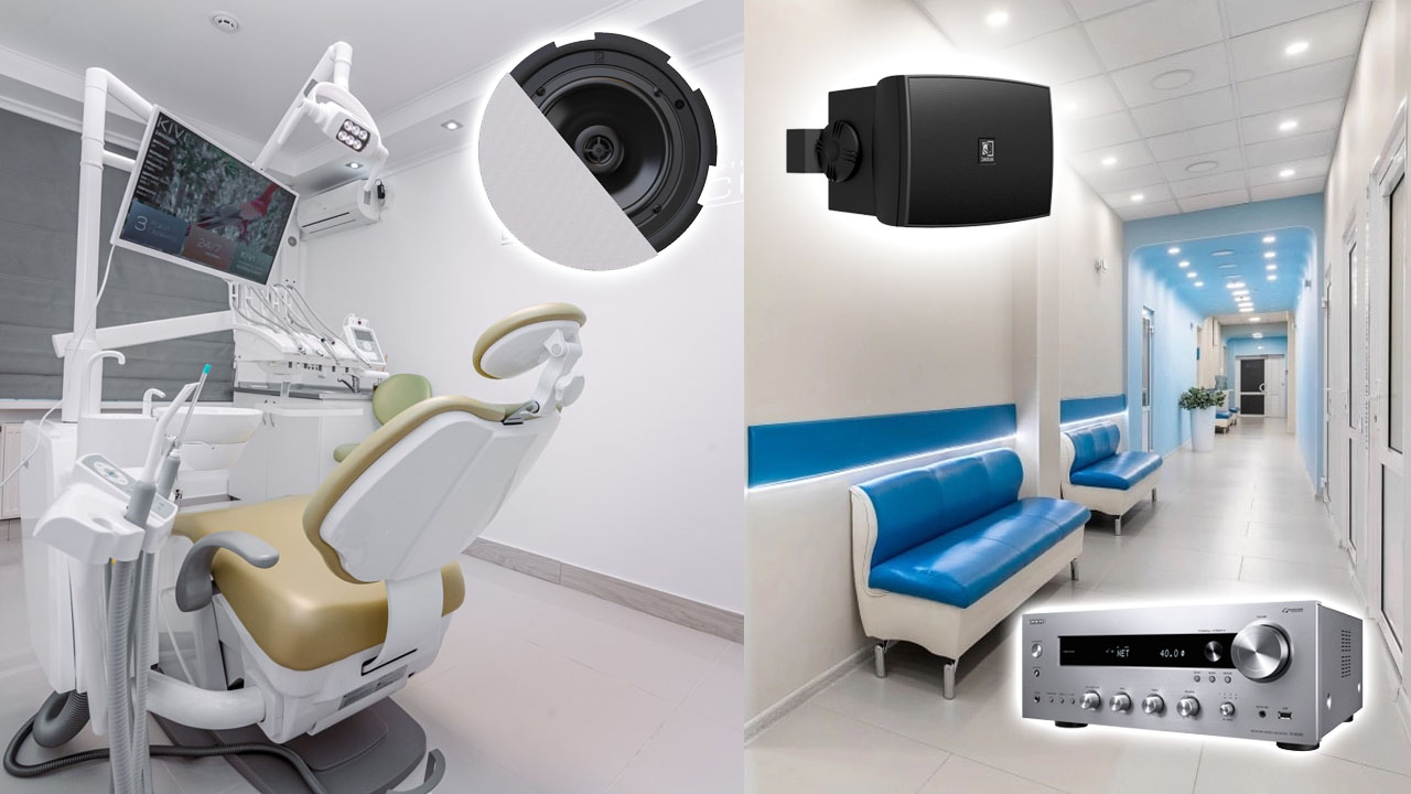Музыкальная система для клиники, стоматологии и больницы