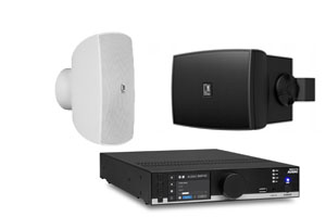 Настенные музыкальные системы для ресторана