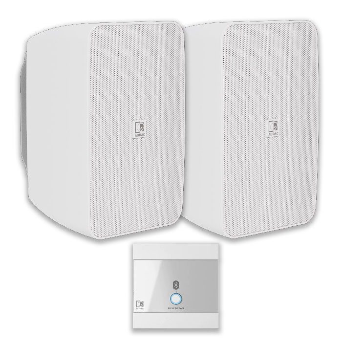 Акустична система для приміщення настінна Audac ARES5A/B-220 | Bluetooth