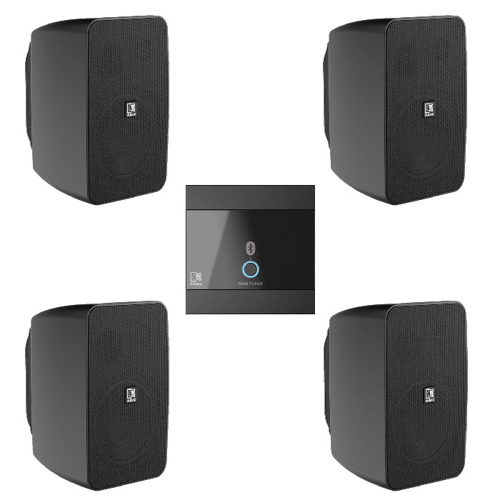 Акустическая система для помещения настенная  Audac 4-ARES5A/B-220 | Bluetooth