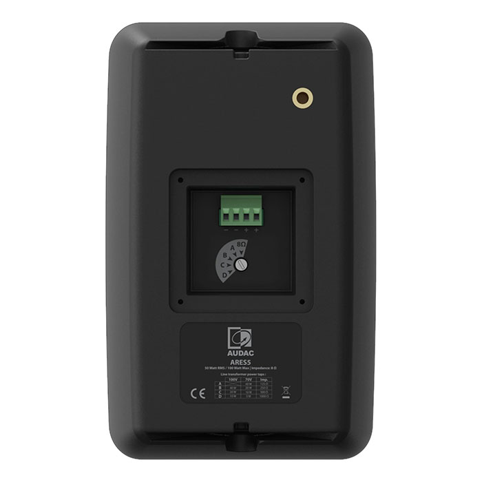 Акустична система для приміщення настінна Audac ARES5A/B | чорний