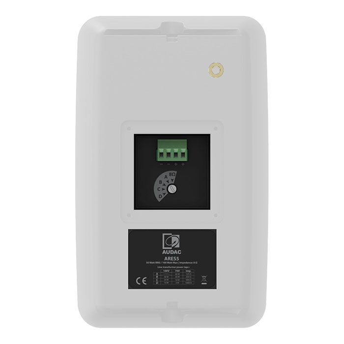 Акустична система для приміщення настінна Audac ARES5A/W | білий