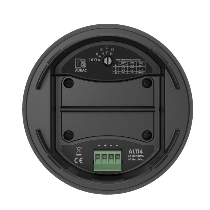 Акустика настенная Audac ALTI6/B черный