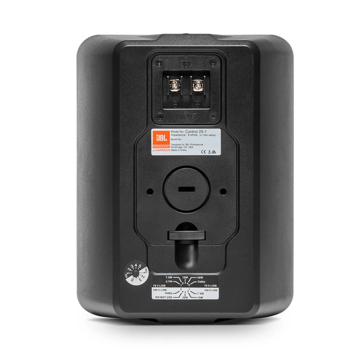 Акустика настенная JBL CONTROL 25-AV-B черный