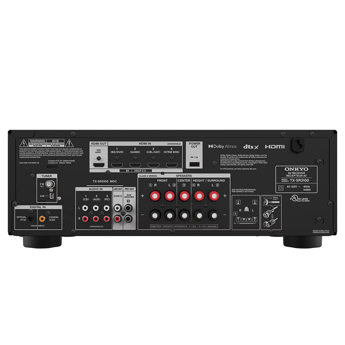 AV-ресивер Onkyo TX-SR3100 черный