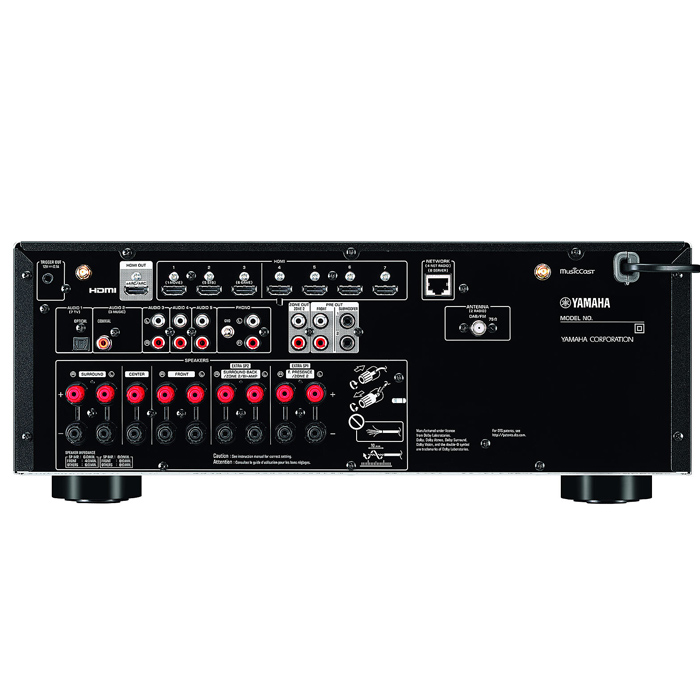 AV-ресивер Yamaha RX-V6A черный